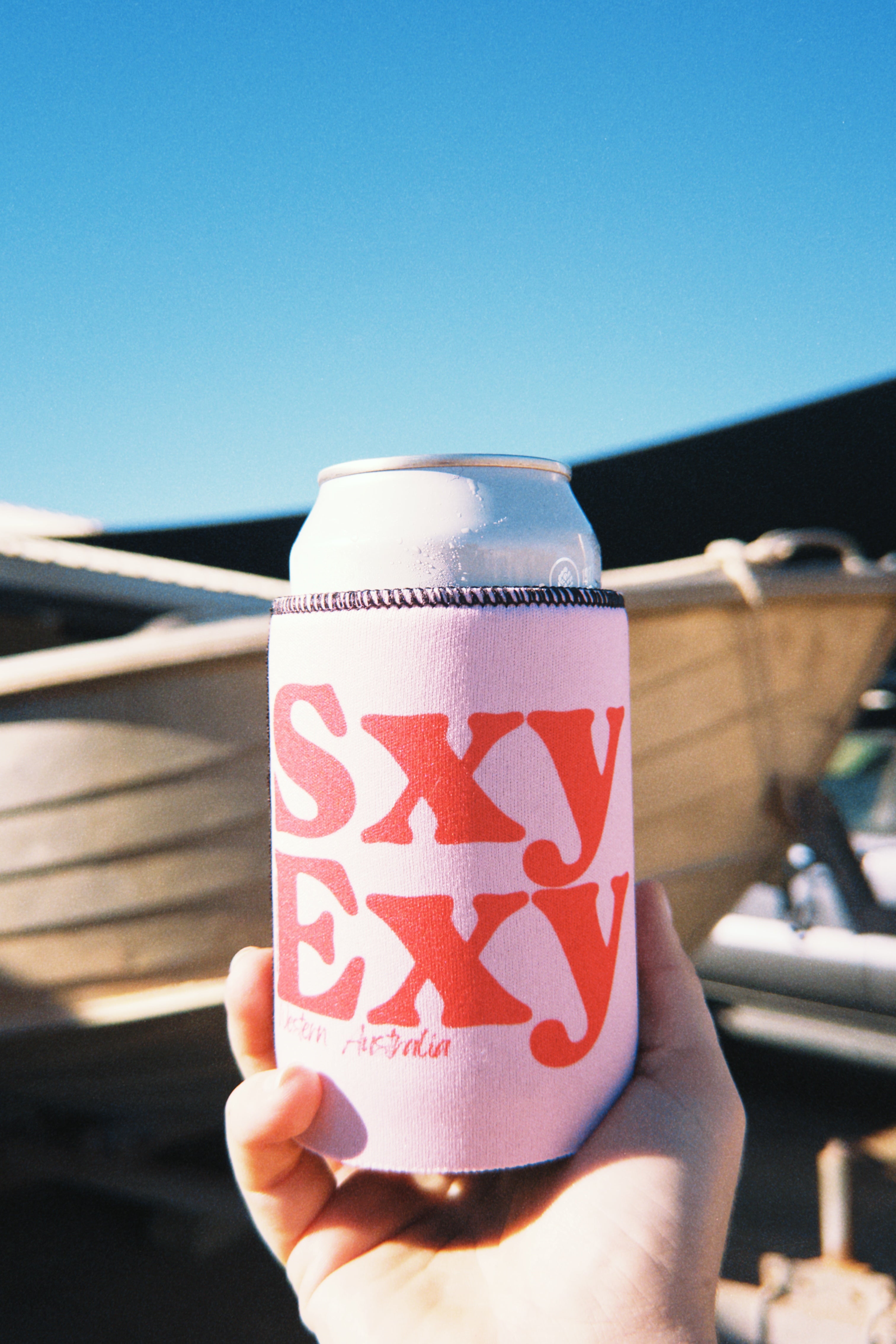 PINK STUBBY COOLER