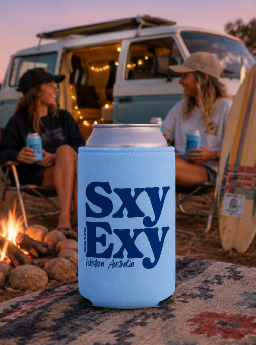 BLUE STUBBY COOLER