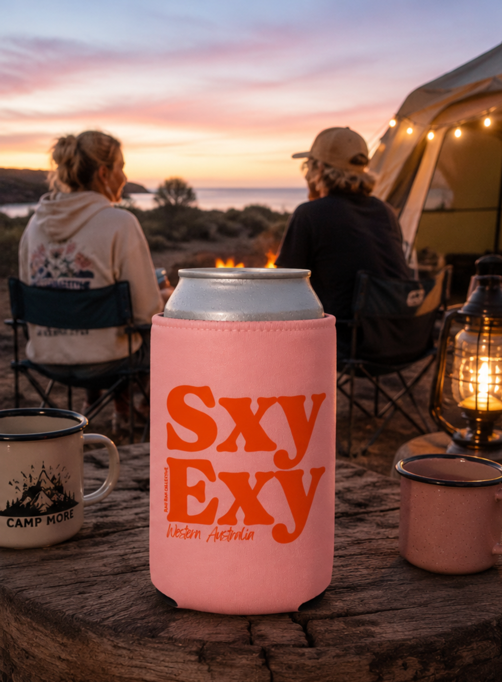 PINK STUBBY COOLER