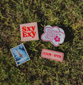 Exmouth Pink Sticker Pack
