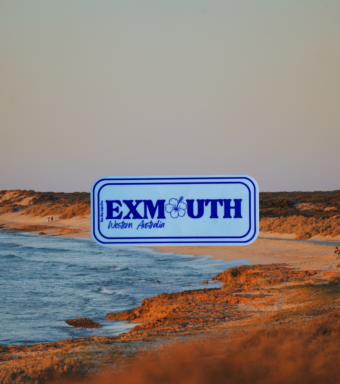 EXMOUTH HIBISCUS STICKER